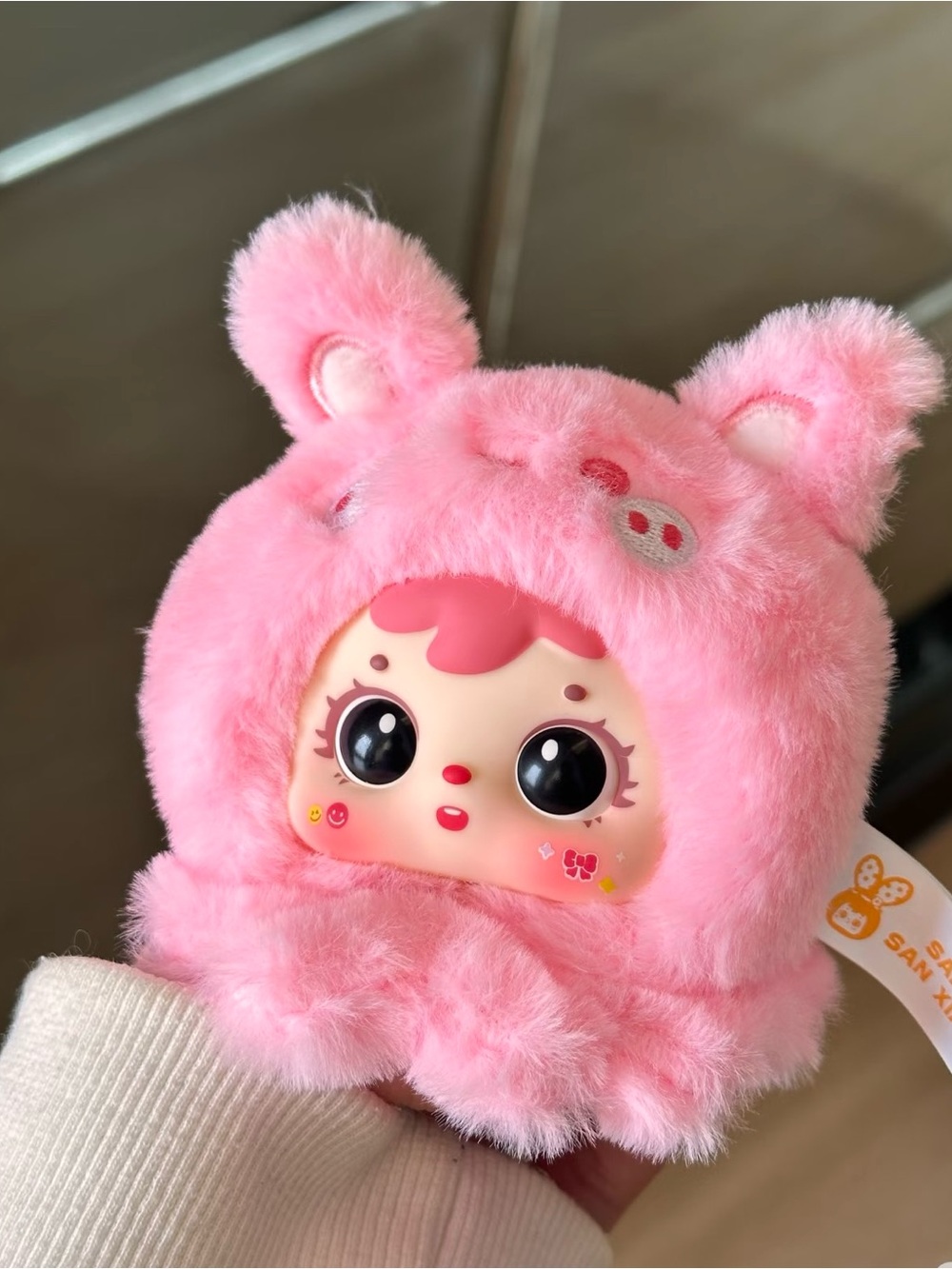 Samuel Ocean Mobilization Pendant Plush Keychain -Aplysia Sea Bunny scented